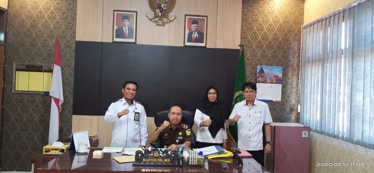 Bawaslu Kabupaten Pohuwato Kembali Melakukan Koordinasi dengan Kejaksaan Negeri Pohuwato.