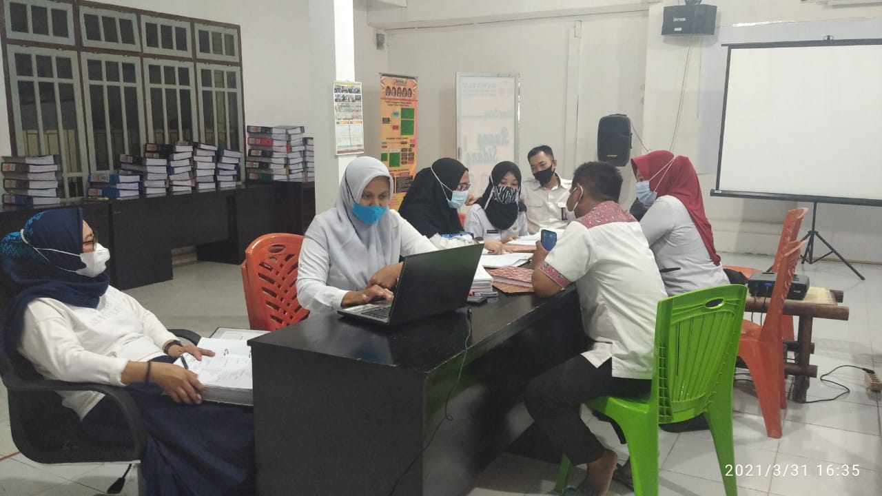 Bawaslu Prov. Gorontalo Supervisi Penataan Administrasi Bawaslu Pohuwato