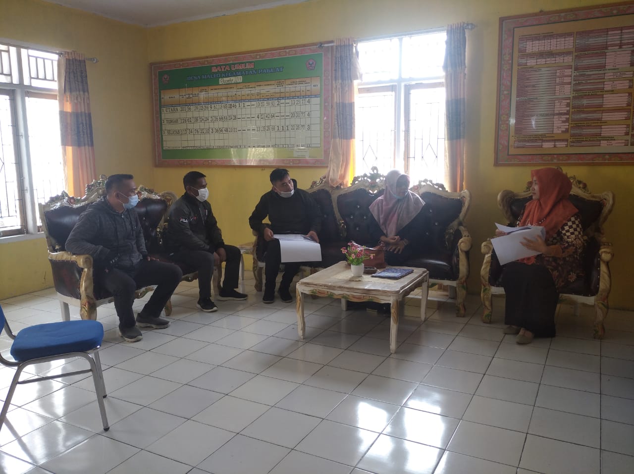 Rahmawaty bersama Tim lakukan Uji Petik di Wilayah Kecamatan Paguat dan Dengilo.