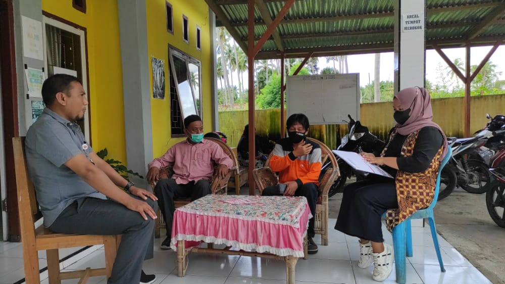 Ramlan telusuri dan Pastikan PDPB akurat di Wilayah Barat Pohuwato