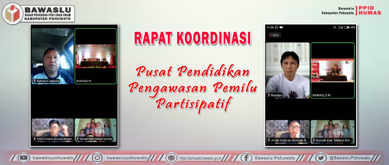 Hari ke 2 Rakor : Bawaslu Pohuwato tetap semangat