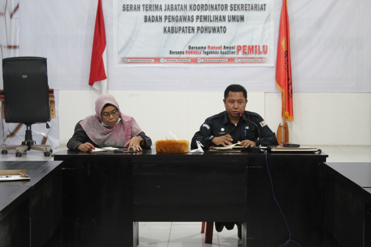 Bawaslu Kabupaten Pohuwato Gelar Rapat Penyusunan Program Kerja
