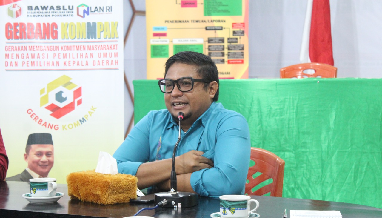 Idris Pastikan penyediaan di JDIH Bawaslu Pohuwato sesuai dengan Prosedur