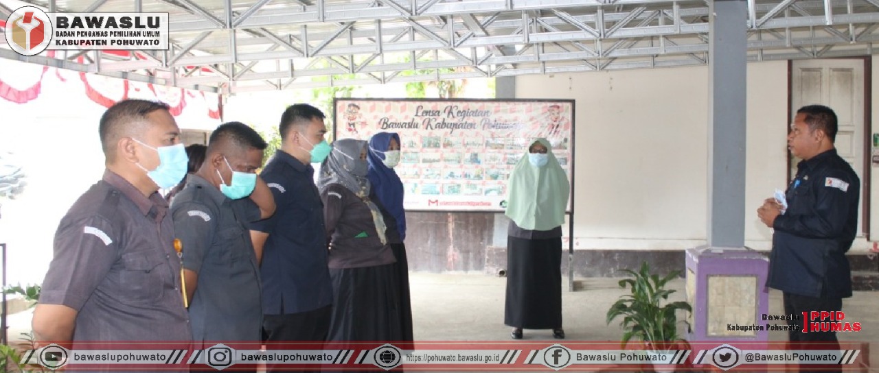 Bawaslu Pohuwato : Apel pagi Perdana setelah liburan Lebaran Idul Fitri