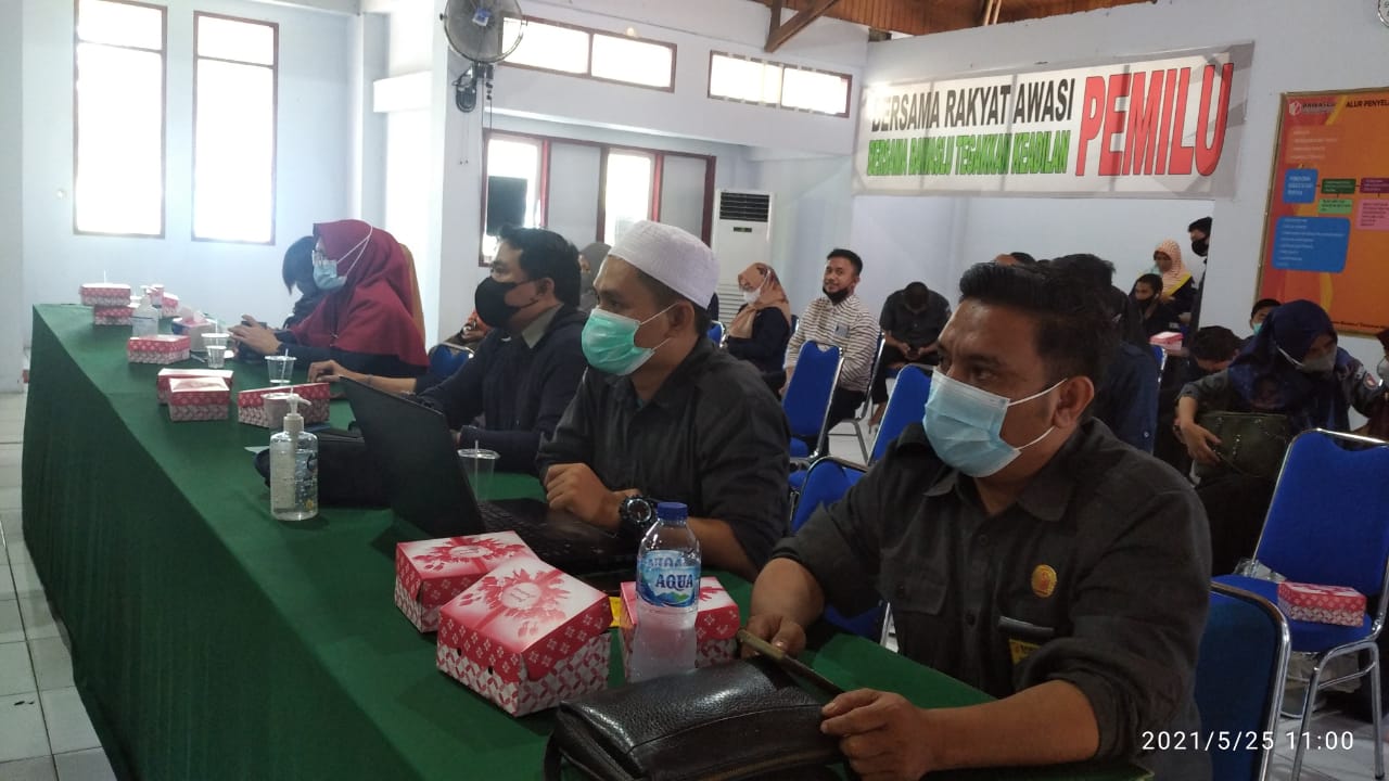 Bawaslu Pohuwato ikuti Rakor Pelayanan Informasi Publik