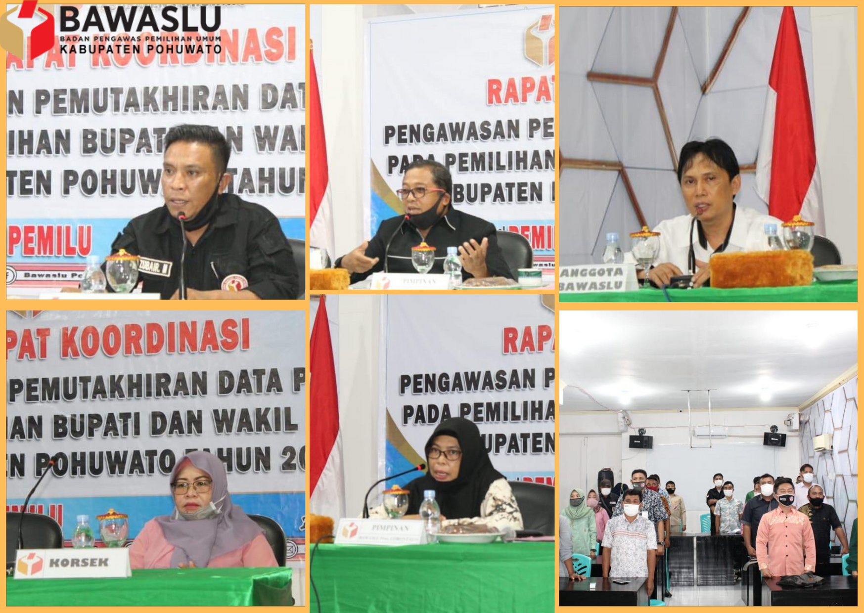 Bawaslu Kabupaten Pohuwato Gelar Rapat Koordinasi Pengawasan Pemutakhiran Data Pemilih