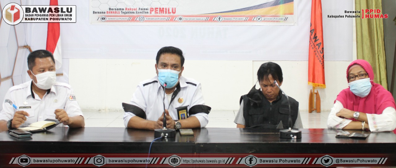 Bawaslu Pohuwato hadirkan Pihak Pengembang Website