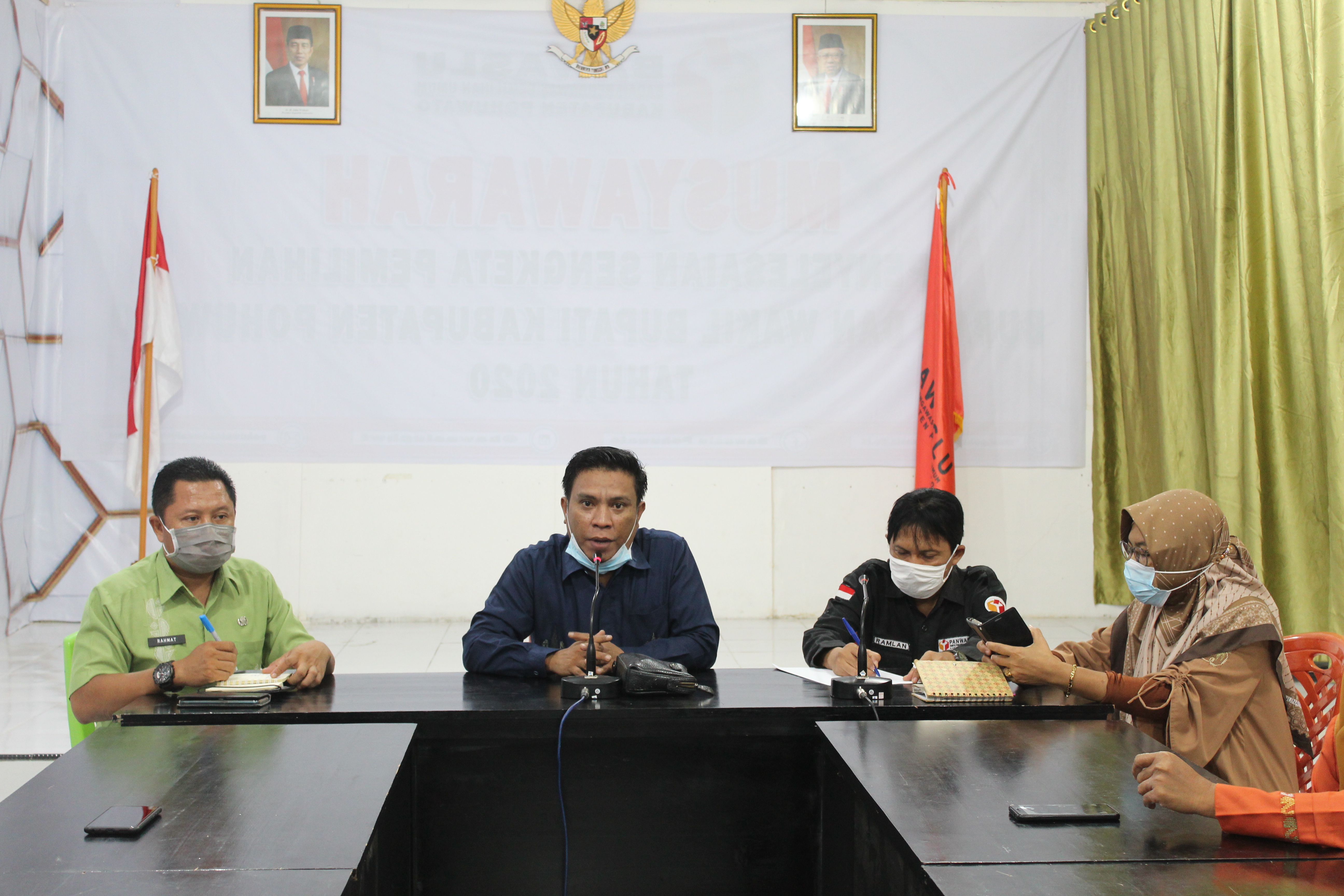 Menjelang Rakor PDPB, Bawaslu Pohuwato gelar Rapat Internal