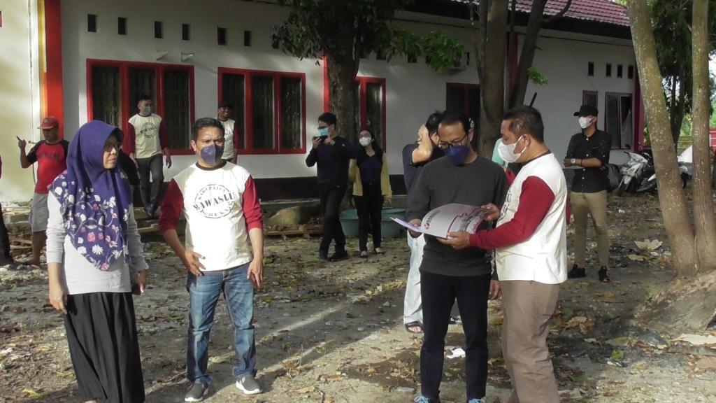 Priambodo tinjau lokasi Hibah Tanah Pembangunan Kantor Bawaslu Pohuwato