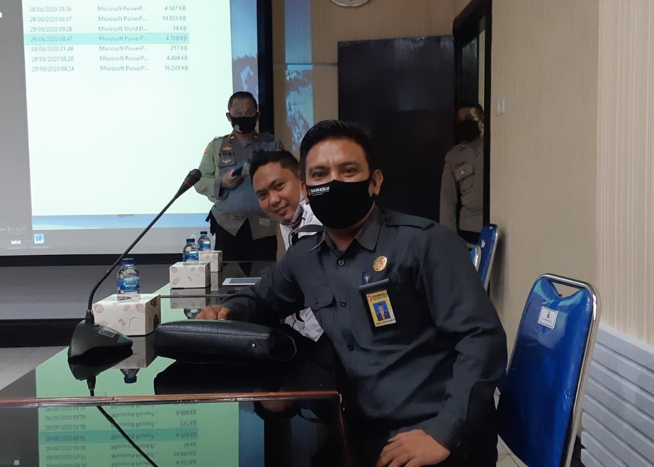 BAWASLU KABUPATEN POHUWATO IKUTI RAKOR DENGAN FORKOPIMDA PROVINSI GORONTALO