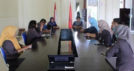 Bawaslu Pohuwato kembali lakukan Rapat Internal tentang Laporan Hukum, Humas dan Datin