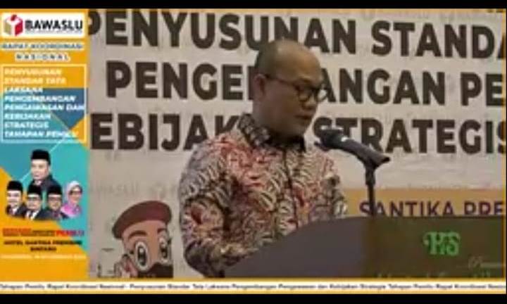 Ketua Bawaslu Pohuwato Ikuti Rakor Nasional
