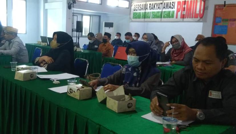 Bawaslu Pohuwato ikuti Rapat Pengendalian dan Pemantauan Pelaksanaan Program Tahun Anggaran 2022