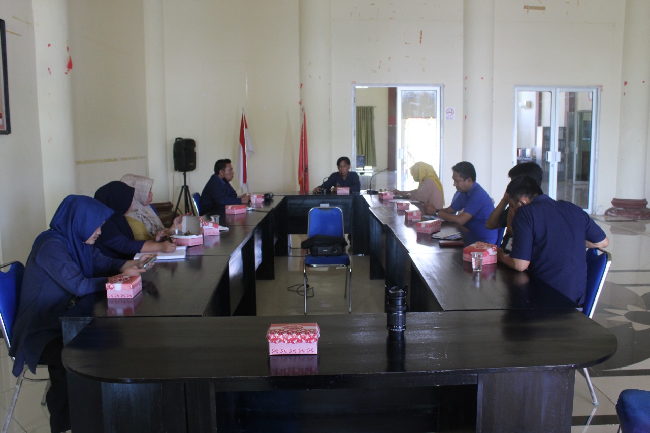 Bawaslu Pohuwato Gelar Rapat Persiapan Sosialisasi Pengawasan Partisipatif dan Uji Petik