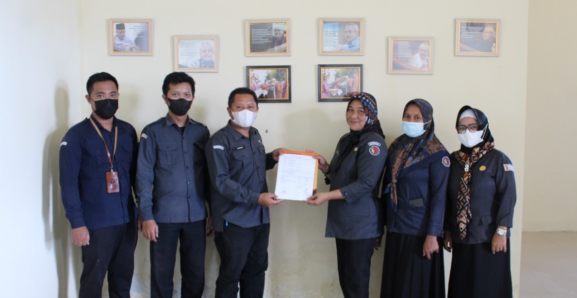 Rahmat terima langsung Tim Rekon Bawaslu Provinsi Gorontalo