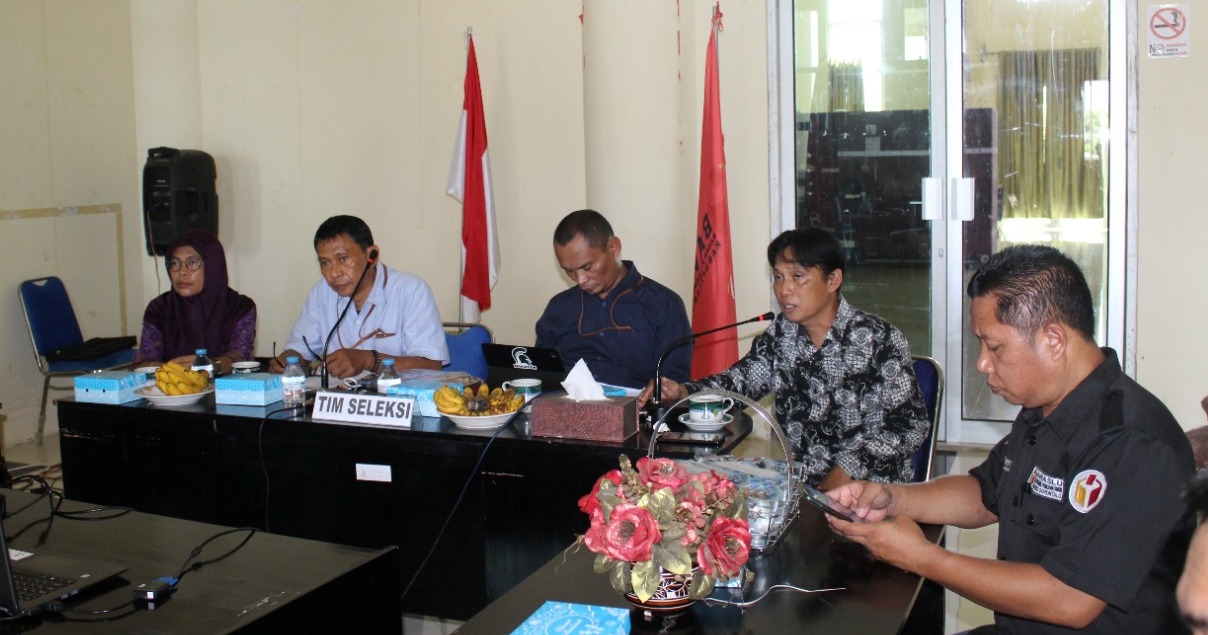 Bawaslu Pohuwato Ikuti Sosialisasi dan Konsultasi Tim Seleksi Calon Anggota Bawaslu Provinsi Gorontalo