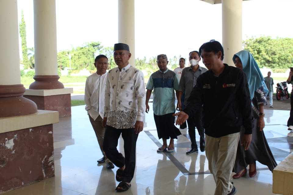 Bupati Pohuwato lakukan Peninjauan Kantor Bawaslu Pohuwato