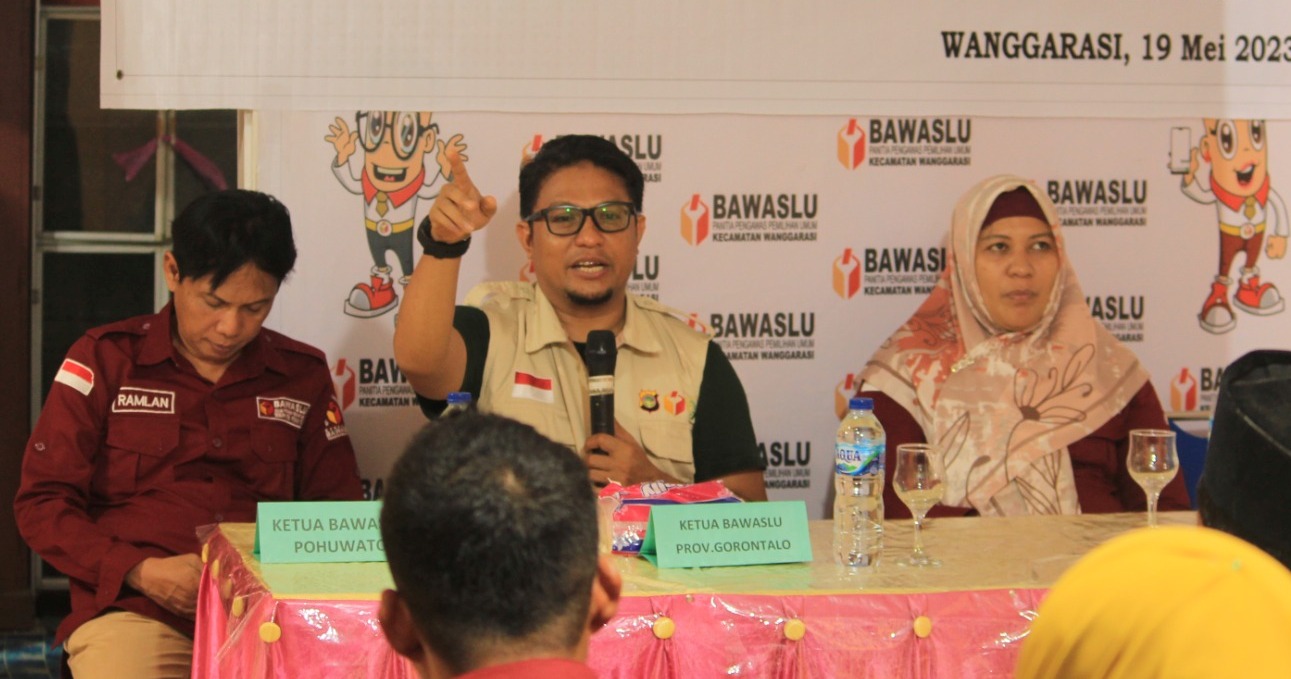 Ketua Bawaslu Provinsi Gorontalo Lakukan Supervisi Pengawasan DPSHP dan Potensi Pemilih di Daerah Perbatasan