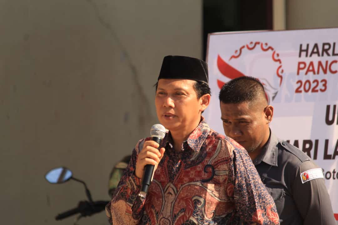 Bawaslu Pohuwato Gelar Upacara Peringatan Hari Lahir Pancasila