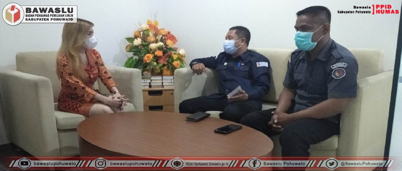 Jalin Silaturahmi Bawaslu Sembangi Bank Mandiri