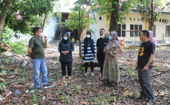 Kepala Sekretariat Bawaslu Provinsi Gorontalo Tinjau lokasi Hibah Tanah Bawaslu Pohuwato