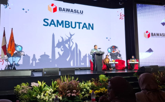 Pembukaan kegiatan Oleh Pekerti Luhur Kepala Biro Keuangan dan BMN Sekertariat Jendra Bawaslu RI