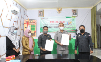 Perbaiki Penataan Arsip, Bawaslu Pohuwato Teken MOU dengan Dinas Perpustakaan dan Kearsipan Kabupaten Pohuwato