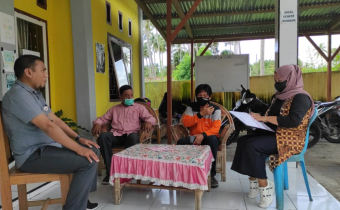 Ramlan telusuri dan Pastikan PDPB akurat di Wilayah Barat Pohuwato