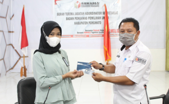 Bawaslu Pohuwato bahas dukungan fasilitas dari Bank Mandiri