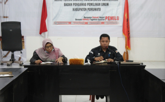 Bawaslu Kabupaten Pohuwato Gelar Rapat Penyusunan Program Kerja