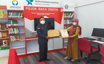 Korsek Bawaslu Pohuwato berkunjung langsung Ke Dinas Perpustakaan dan Kearsipan