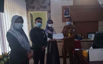 Bawaslu Pohuwato serahkan Laporan Realisasi Dana Hibah 2020