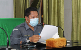 Evaluasi Kinerja Pegawai, Rahmat :  Tegaskan Penerapan Prokes