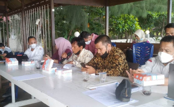 Ramlan Ikuti Rapat Pembinaan Pengawasan Penelitian Sinkronisasi PDPB Triwulan Ke-III Tahun 2021