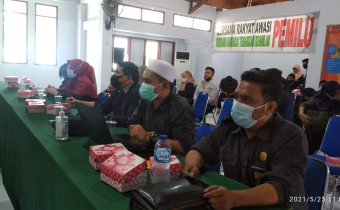 Bawaslu Pohuwato ikuti Rakor Pelayanan Informasi Publik