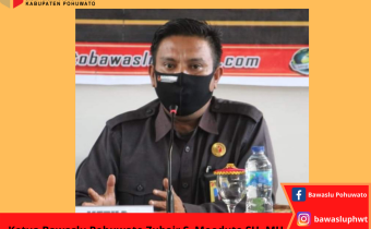 Sebelum Penetapan Daftar Pemilih Sementara (DPS), Bawaslu Pohuwato Layangkan Rekomendasi ke KPU Pohuwato