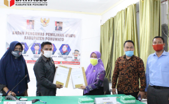 Rapat Koordinasi Penandatanganan MOU Kerja Sama Bawaslu Pohuwato dan Fakultas Hukum (UNIPO)