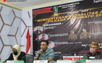 BAWASLU POHUWATO GELAR RAPAT BERSAMA SATUAN TUGAS PENANGANAN COVID-19