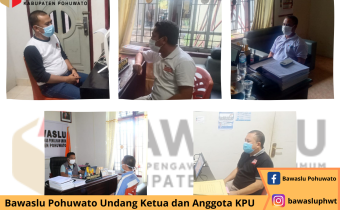 KUNJUNGAN KERJA BAWASLU RI DI POHUWATO, FRITZ BERPESAN JANGAN TAKUT
