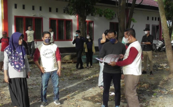 Priambodo tinjau lokasi Hibah Tanah Pembangunan Kantor Bawaslu Pohuwato