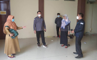 Nikson Entengo tinjau langsung Gedung Pinjam Pakai untuk kantor Bawaslu Pohuwato.