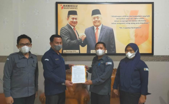 Laporkan Hasil Kegiatan, Radja Temui Nikson Entengo
