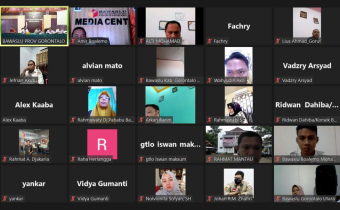 Bawaslu Pohuwato ikuti Rakor & Konsolidasi Laporan Akhir Divisi Hukum, Humas dan Datin