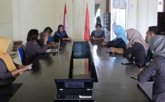 Bawaslu Pohuwato kembali lakukan Rapat Internal tentang Laporan Hukum, Humas dan Datin
