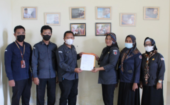 Rahmat terima langsung Tim Rekon Bawaslu Provinsi Gorontalo