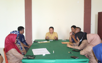 Rahmat  kumpul pegawai Sekretariat