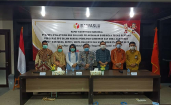Anggota Bawaslu Pohuwato Kordiv SDM-O Ikuti Rapat Koordinasi Nasional
