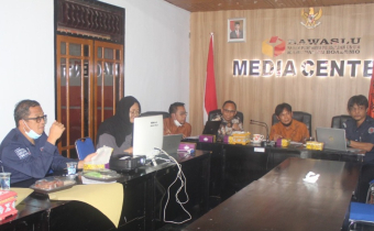 Bawaslu Pohuwato ikuti Rapat Evaluasi Perbawaslu