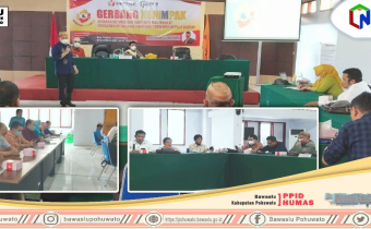 Bawaslu Pohuwato mendukung Program GERBANG KOMMPAK