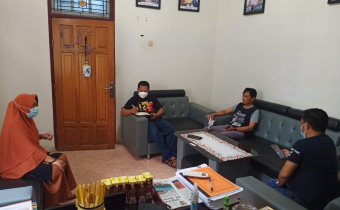 Koordinator Sekretariat Bawaslu Kabupaten Pohuwato,  Hadiri Rapat Perdana
